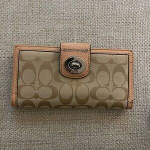 Coach Signature Bifold Wallet